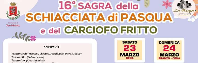 Sagra Carciofo Ponte a Egola 2024