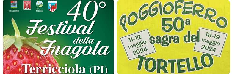 Cosa fare in Toscana 10 11 12 Maggio 2024