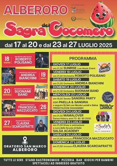 Sagra del Cocomero Alberoro 2025