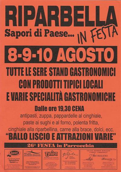Festa di Paese a Riparbella 2025