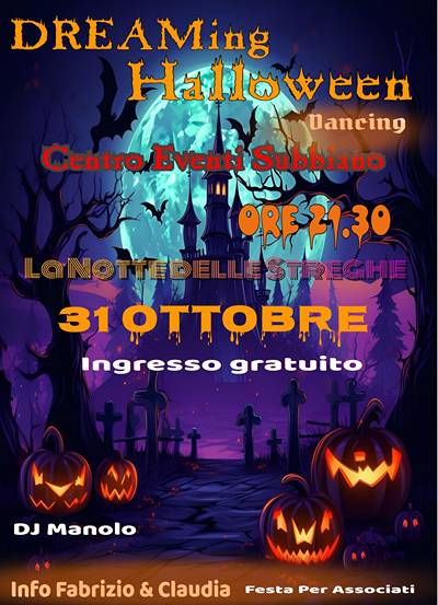 Festa di Halloween a Subbiano 2025