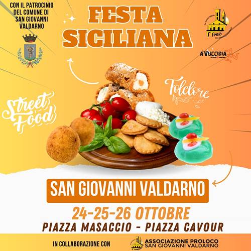 Festa Siciliana San Giovanni Valdarno 2025