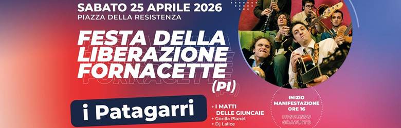 Concerto Fornacette Sabato 25 Aprile 2026