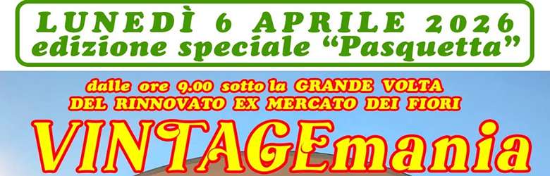 Mercati Toscana Lunedì 6 Aprile