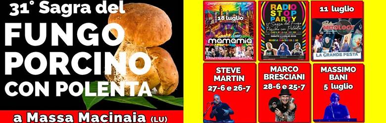 Sagre Capannori Luglio 2026