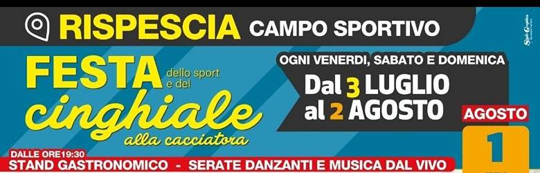 Sagra del Cinghiale alla Cacciatora Rispescia 2026