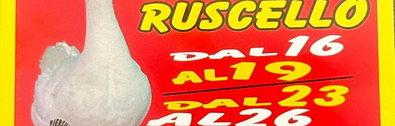 Sagre Arezzo Luglio 2026