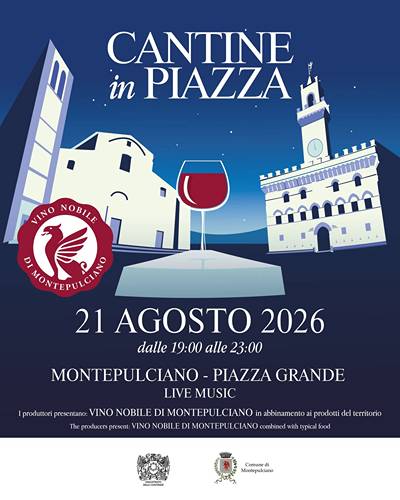 Cantine in Piazza a Montepulciano 2026