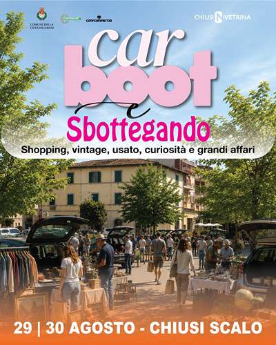 Car Boot Sbottegando Chiusi Scalo 2026