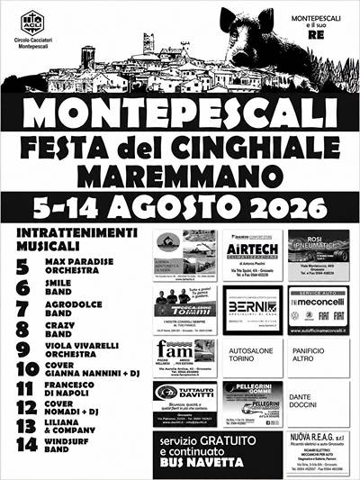 Festa del Cinghiale Maremmano a Montepescali 2026