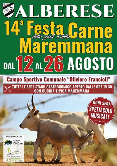 Festa della Carne Maremmana ad Alberese 2026