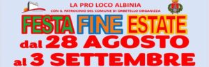 Festa di Fine Estate Albinia 2026