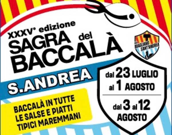 Sagra del Baccalà a Sant'Andrea 2026 Magliano in Toscana