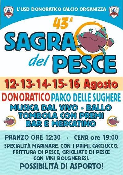 Sagra del Pesce a Donoratico 2026