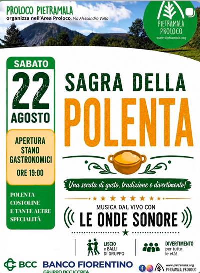 Sagra della Polenta Pietramala 2026