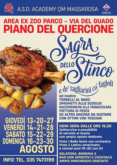 Sagra dello Stinco e de Tagliarini co Fagioli a Piano del Quercione 2026