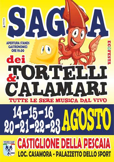 Sagra Tortelli e Calamari a Castiglione della Pescaia 2026