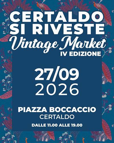 Certaldo Si Riveste 2026