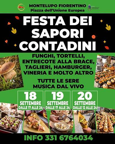 Festa dei Sapori Contadini a Montelupo Fiorentino 2026