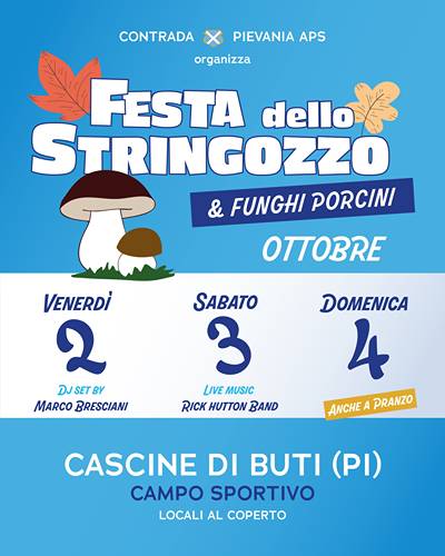 Festa dello Stringozzo e Funghi Porcini a Cascine di Buti 2026