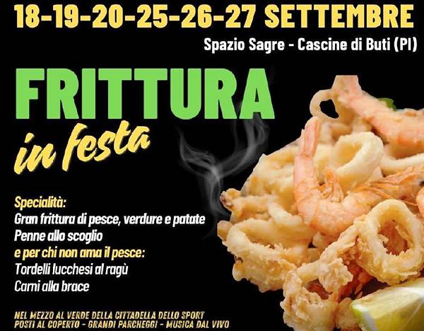 Festa Frittura Cascine di Buti 2026