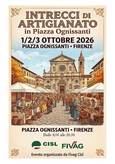 Fiera a Firenze in Piazza Ognissanti