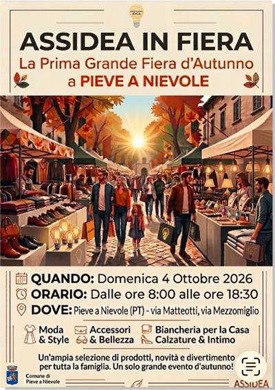 Fiera d'Autunno Pieve a Nievole 2026