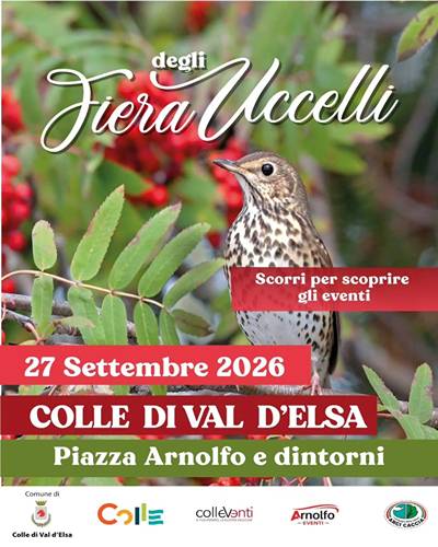Fiera degli Uccelli a Colle Val d'Elsa 2026