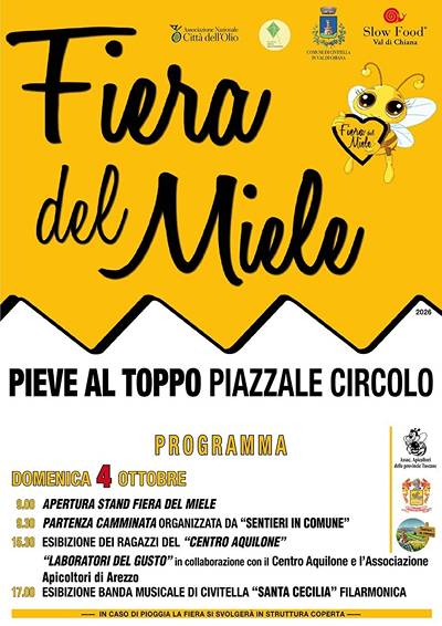 Fiera del Miele a Pieve al Toppo 2026