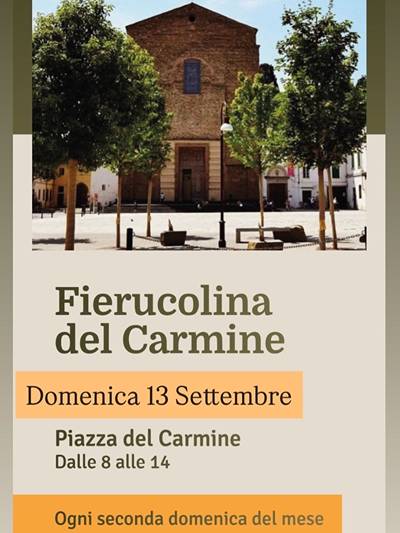 Fierucola del Carmine a Firenze Settembre 2026