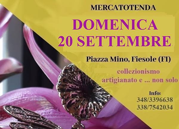 Mercato a Fiesole Settembre 2026