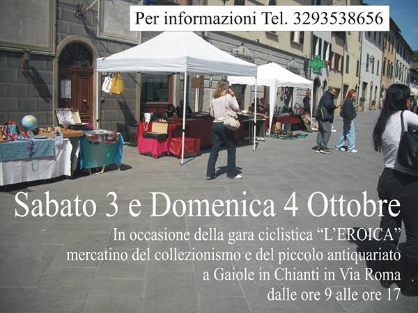 Mercato di Antiquariato e Collezionismo a Gaiole in Chianti