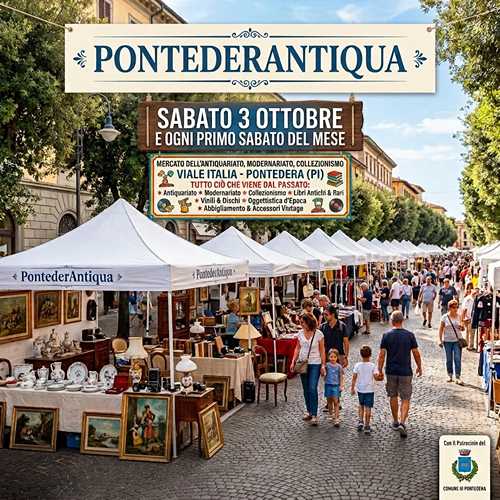 Pontedera Antiqua Ottobre 2026