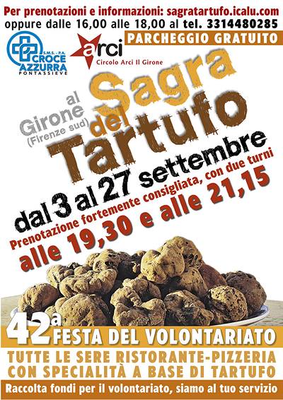 Sagra del Tartufo Girone 2026