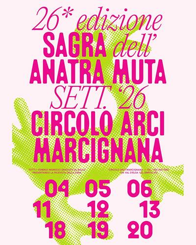 Sagra dell'Anatra Muta a Marcignana 2026 Empoli