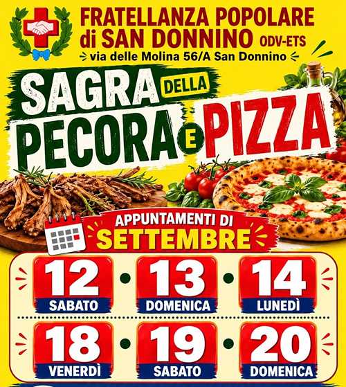 Sagra della Pecora e Pizza a San Donnino 2026 Campi Bisenzio