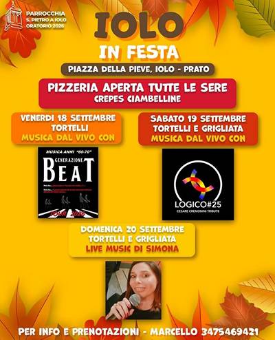 Sagra Iolo in Festa 2026 Prato