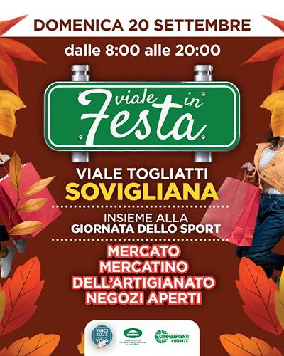 Viale in Festa a Sovigliana 2026
