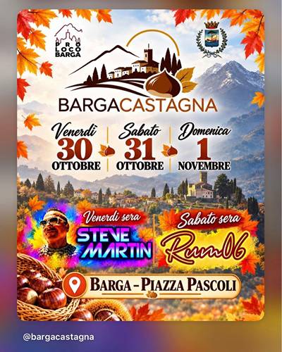Barga Castagna 2026 Festa