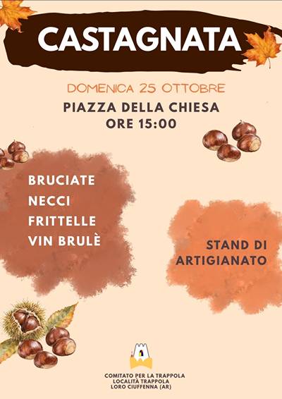 Castagnata a La Trappola 2026 Loro Ciuffenna