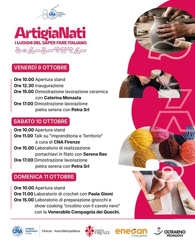 Eventi Firenze Venerdì 9 Ottobre 2026