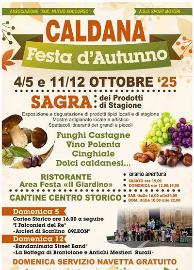Festa d'Autunno a Caldana 2026