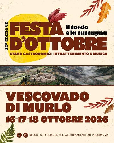 Festa d'Ottobre a Vescovado 2026 Murlo