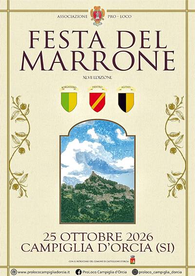 Festa del Marrone a Campiglia d'Orcia 2026