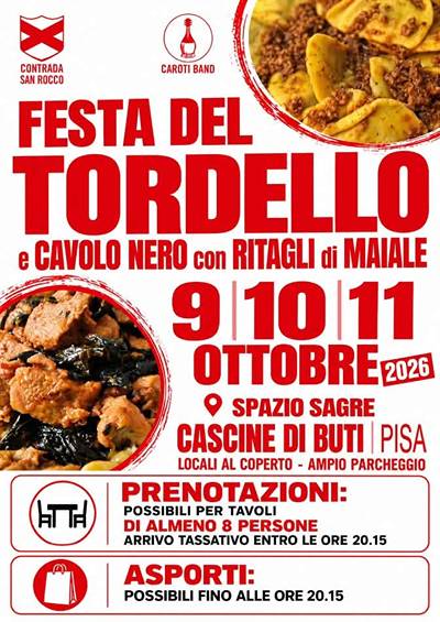 Festa del Tordello e Cavolo Nero Cascine di Buti 2026