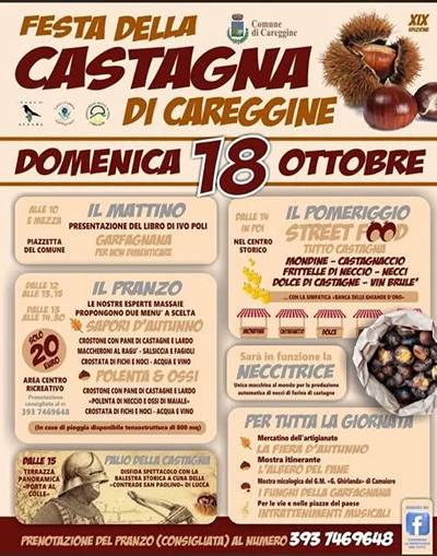 Festa della Castagna a Careggine 2026