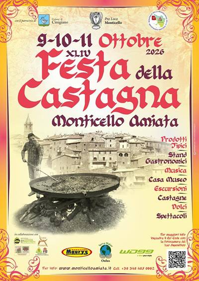 Festa della Castagna a Monticello Amiata 2026