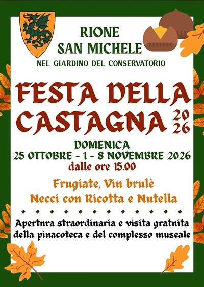 Festa della Castagna a Pescia 2026