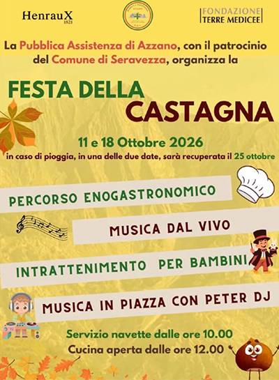 Festa della Castagna ad Azzano 2026