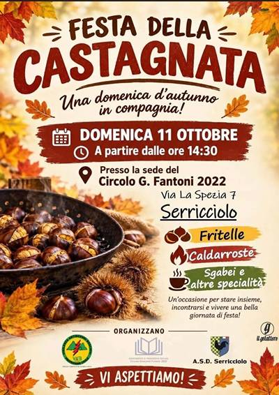 Festa della Castagna a Serricciolo 2026 Aulla